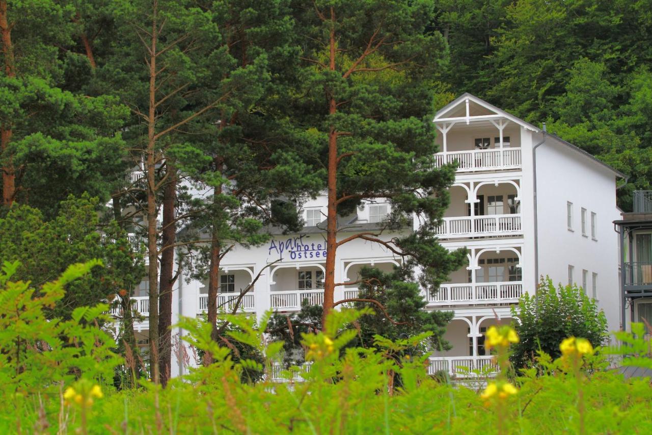 Aparthotel Ostsee Fewo 36 Balkon, Meerblick, Strand Binz Dış mekan fotoğraf