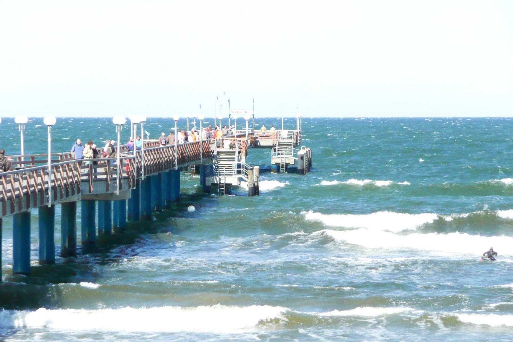Aparthotel Ostsee Fewo 36 Balkon, Meerblick, Strand Binz Dış mekan fotoğraf